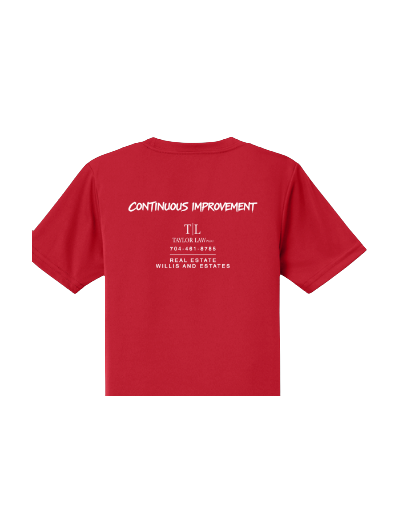 Red Memorial Day Shirt - Back